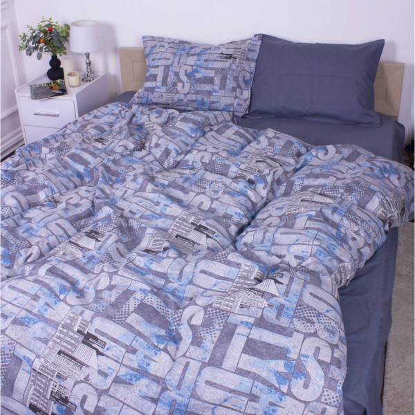 Фото - Комплект постельного белья детский MirSon Ranforce Elite 17-0550 Mutia 110х140 (2200004659688)